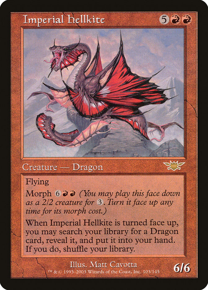 Imperial Hellkite [Legions] - Magic: The Gathering - Card Brawlers | Quebec | Canada |