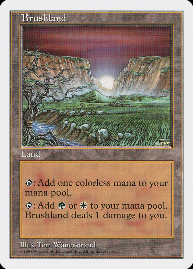 Brushland [Fifth Edition] - Magic: The Gathering - Card Brawlers | Quebec | Canada |