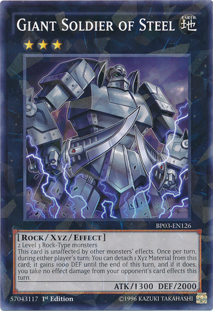 Giant Soldier of Steel [BP03-EN126] Shatterfoil Rare - Yu-Gi-Oh! - Card Brawlers | Quebec | Canada |