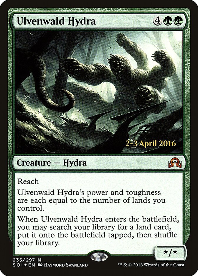 Ulvenwald Hydra [Shadows over Innistrad Prerelease Promos] - Magic: The Gathering - Card Brawlers | Quebec | Canada |