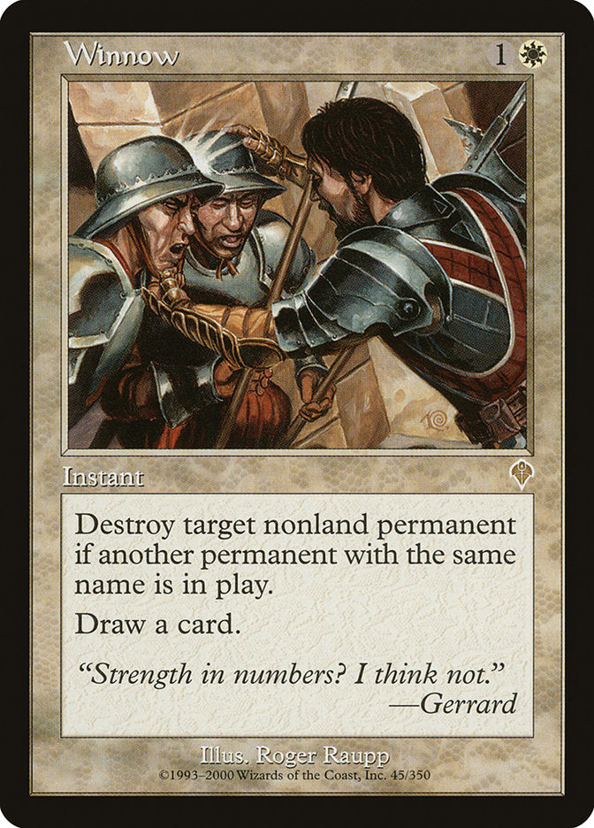 Winnow [Invasion] - Magic: The Gathering - Card Brawlers | Quebec | Canada |