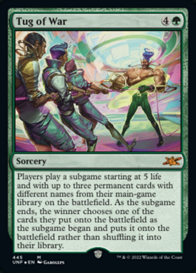 Tug of War (Galaxy Foil) [Unfinity] - Magic: The Gathering - Card Brawlers | Quebec | Canada |