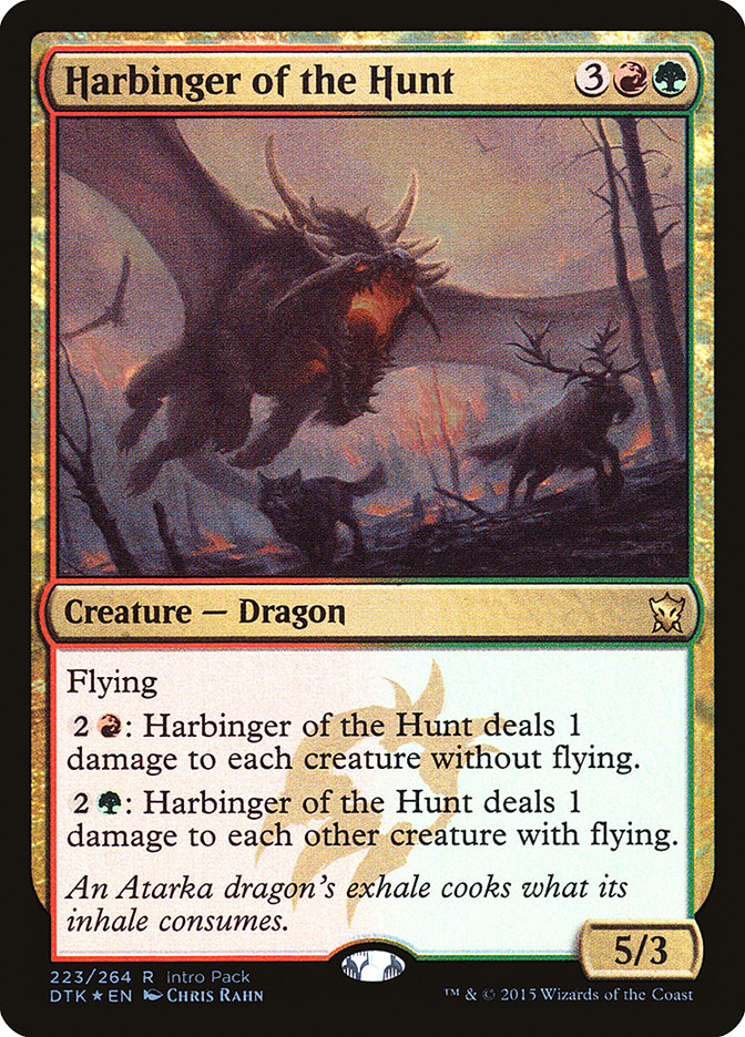 Harbinger of the Hunt (Intro Pack) [Dragons of Tarkir Promos] - Magic: The Gathering - Card Brawlers | Quebec | Canada |
