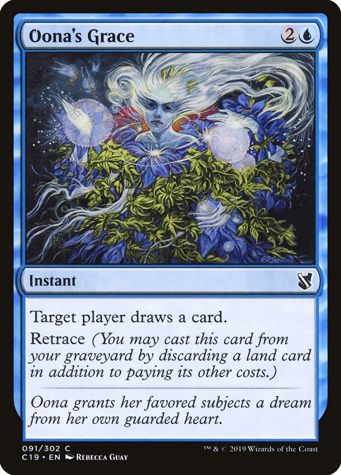 Oona's Grace [Commander 2019] - Magic: The Gathering - Card Brawlers | Quebec | Canada |