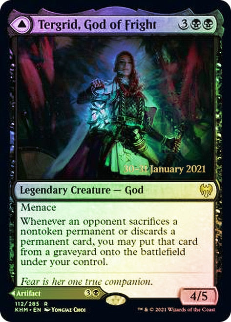 Tergrid, God of Fright // Tergrid's Lantern [Kaldheim Prerelease Promos] - Magic: The Gathering - Card Brawlers | Quebec | Canada |