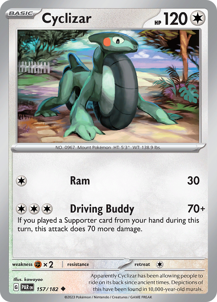 Cyclizar (157/182) [Scarlet & Violet: Paradox Rift] - Pokémon - Card Brawlers | Quebec | Canada |