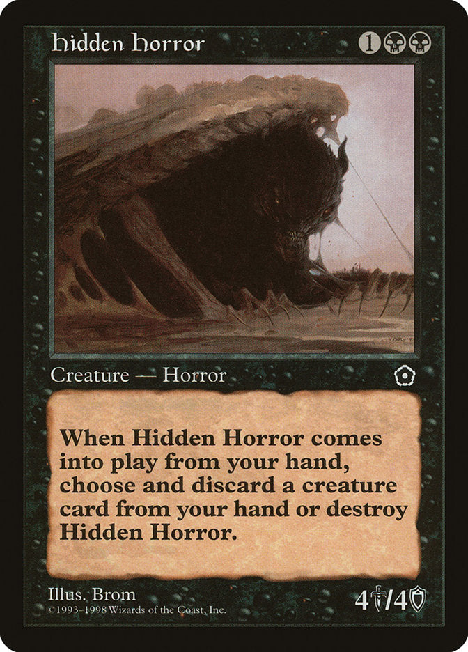 Hidden Horror [Portal Second Age] - Magic: The Gathering - Card Brawlers | Quebec | Canada |