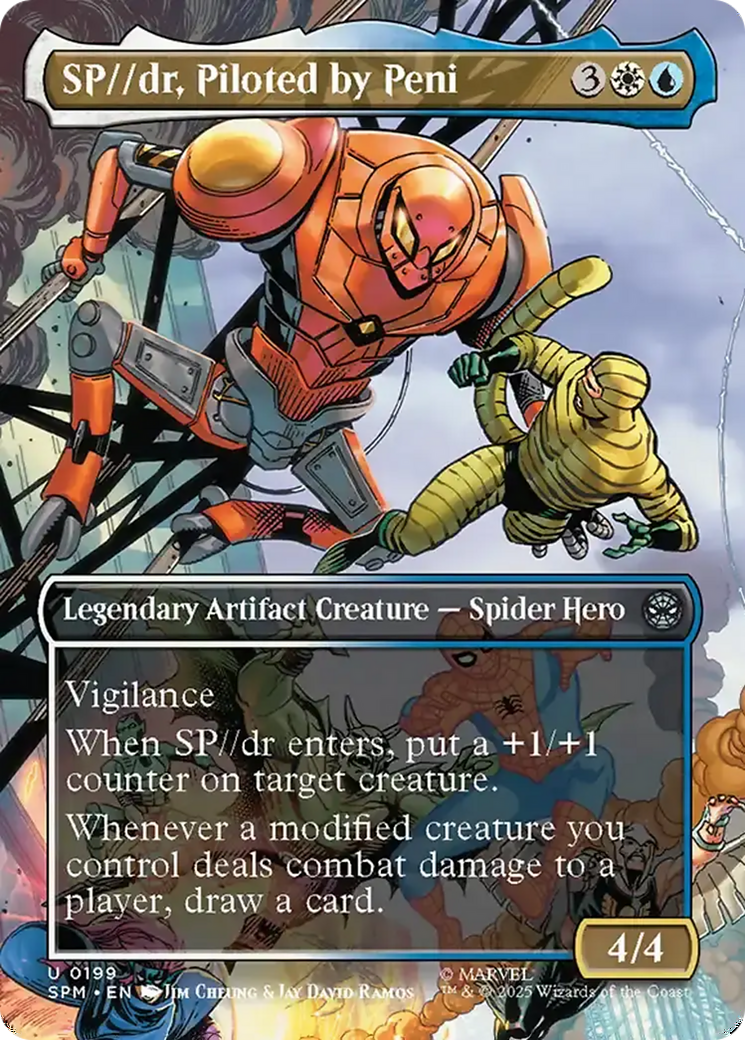 SP//dr, Piloted by Peni (Borderless) [Marvel's Spider-Man] - Magic: The Gathering - Card Brawlers | Quebec | Canada |