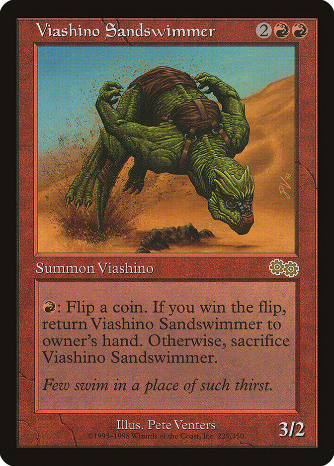 Viashino Sandswimmer [Urza's Saga] - Magic: The Gathering - Card Brawlers | Quebec | Canada |