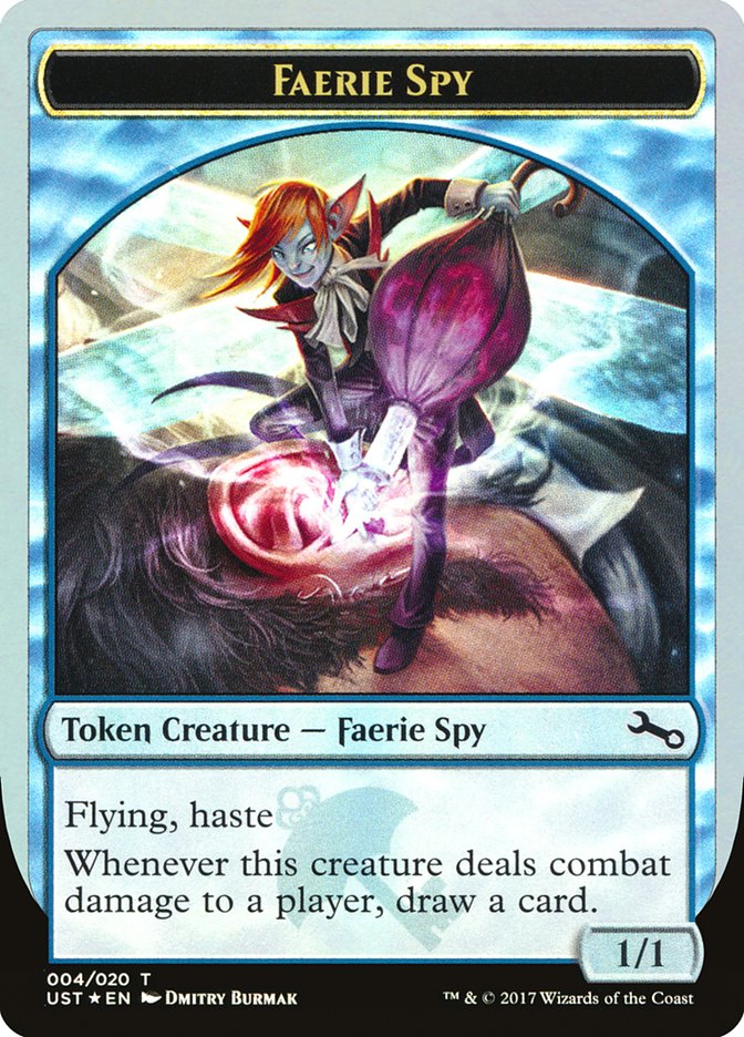 Faerie Spy Token [Unstable Tokens] - Magic: The Gathering - Card Brawlers | Quebec | Canada |