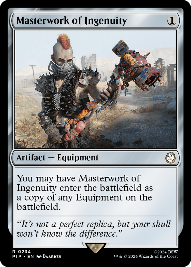 Masterwork of Ingenuity [Fallout] - Magic: The Gathering - Card Brawlers | Quebec | Canada |