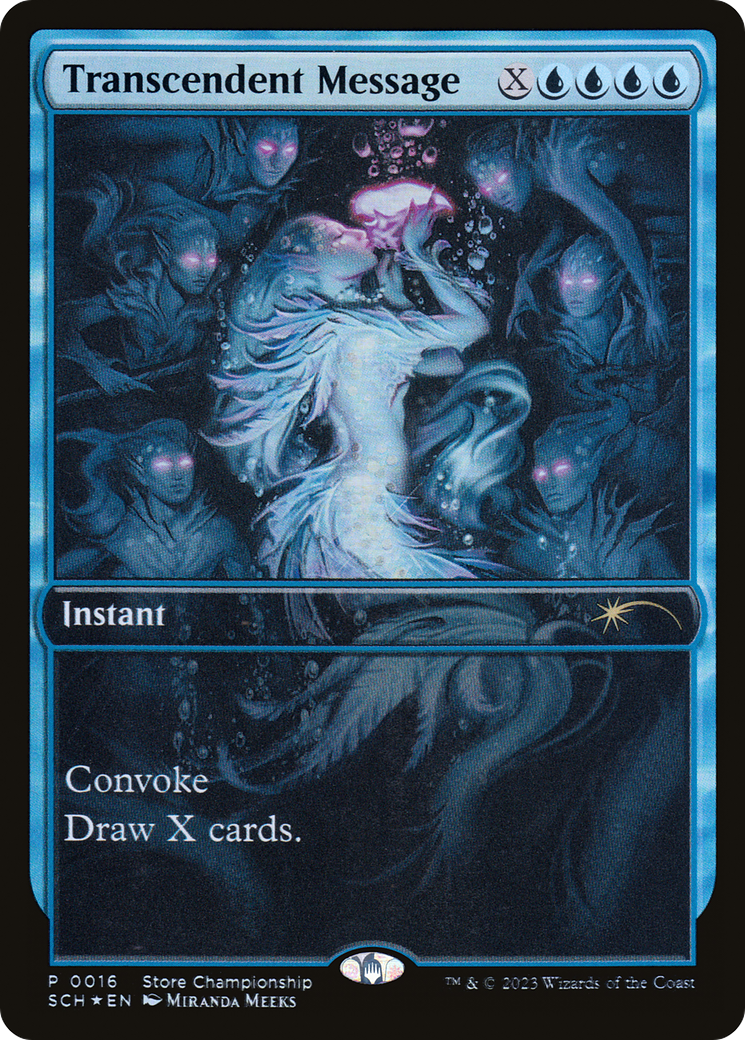 Transcendent Message [World Championship Promos] - Magic: The Gathering - Card Brawlers | Quebec | Canada |