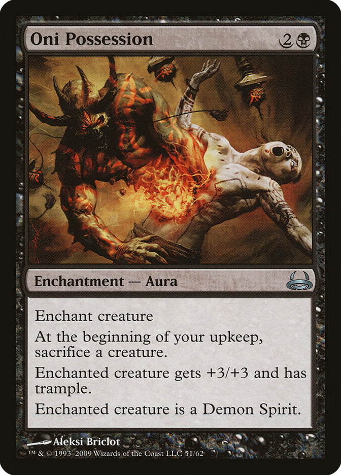 Oni Possession [Duel Decks: Divine vs. Demonic] - Magic: The Gathering - Card Brawlers | Quebec | Canada |