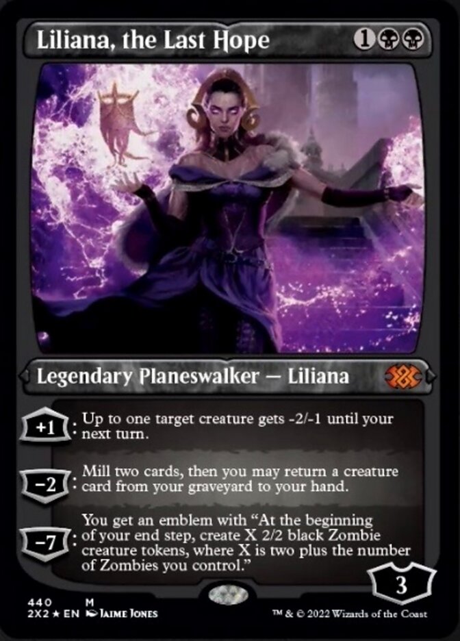 Liliana, the Last Hope (Foil Etched) [Double Masters 2022] - Magic: The Gathering - Card Brawlers | Quebec | Canada |