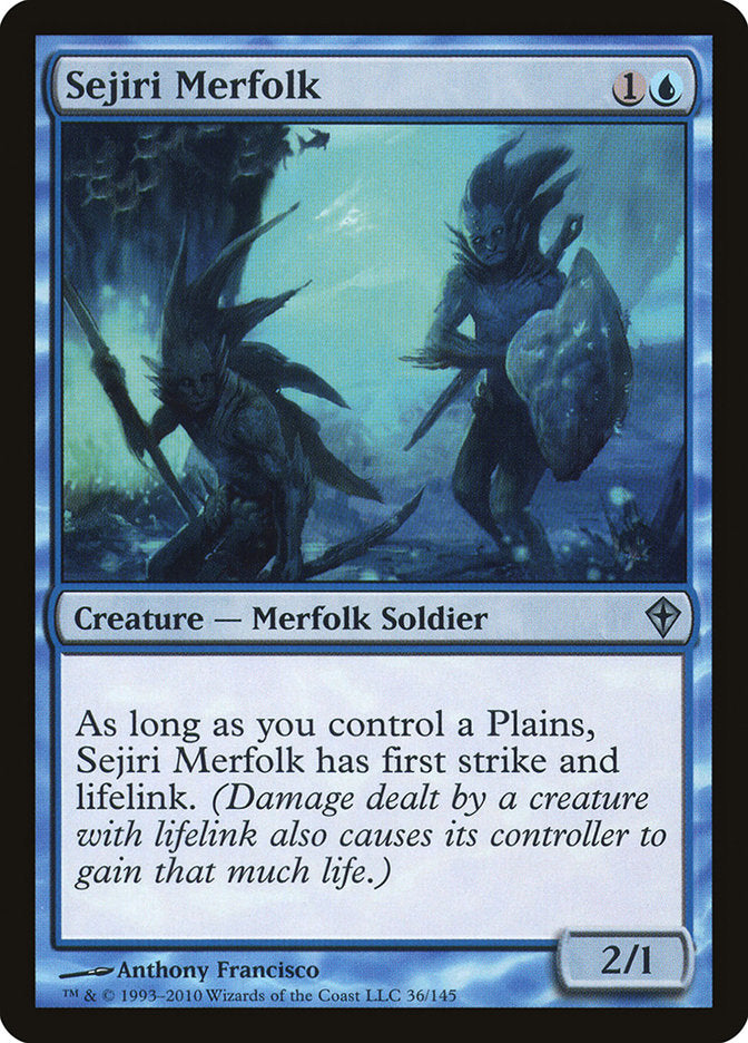 Sejiri Merfolk [Worldwake] - Magic: The Gathering - Card Brawlers | Quebec | Canada |