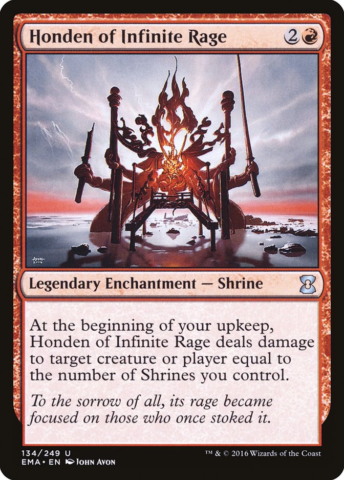 Honden of Infinite Rage [Eternal Masters] - Magic: The Gathering - Card Brawlers | Quebec | Canada |