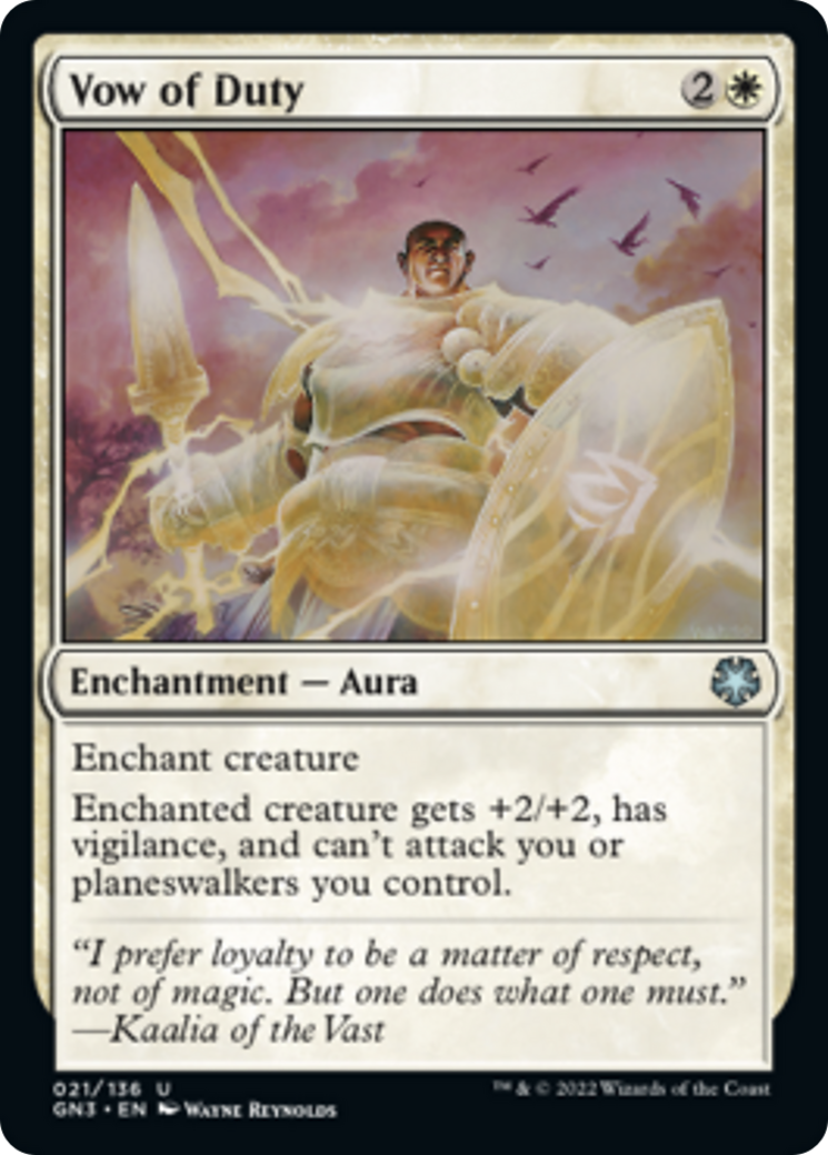 Vow of Duty [Game Night: Free-for-All] - Magic: The Gathering - Card Brawlers | Quebec | Canada |