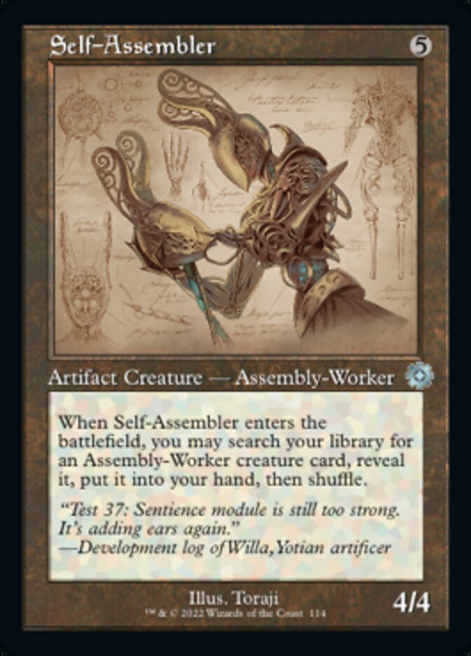 Self-Assembler (Retro Schematic) [The Brothers' War Retro Artifacts] - Magic: The Gathering - Card Brawlers | Quebec | Canada |