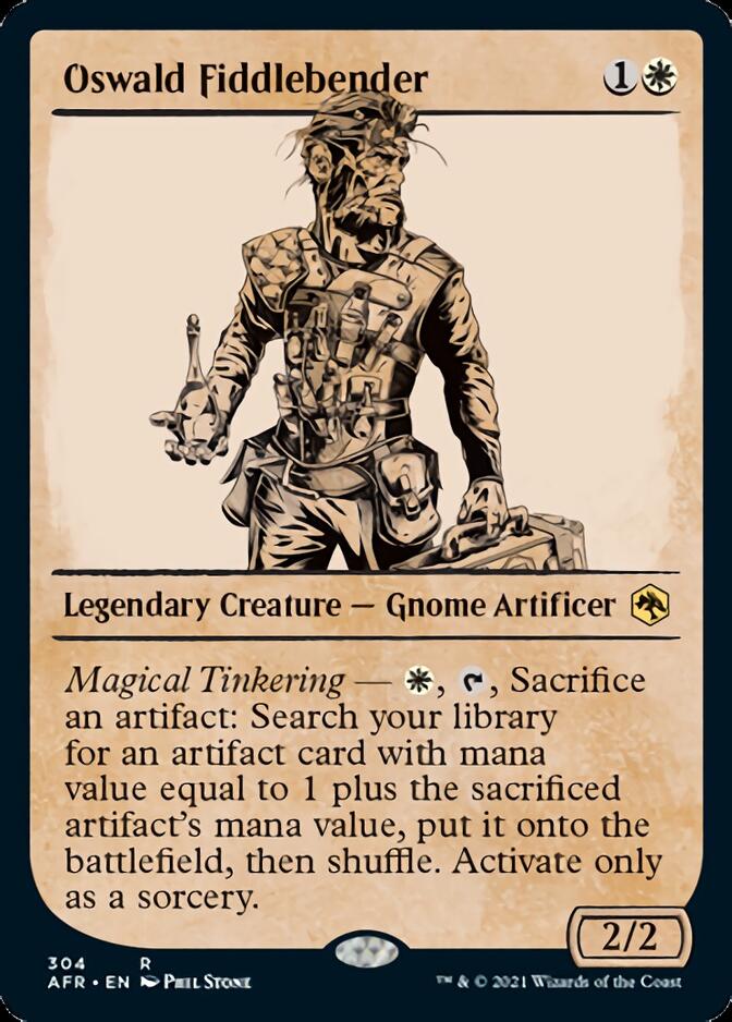 Oswald Fiddlebender (Showcase) [Dungeons & Dragons: Adventures in the Forgotten Realms] - Magic: The Gathering - Card Brawlers | Quebec | Canada |