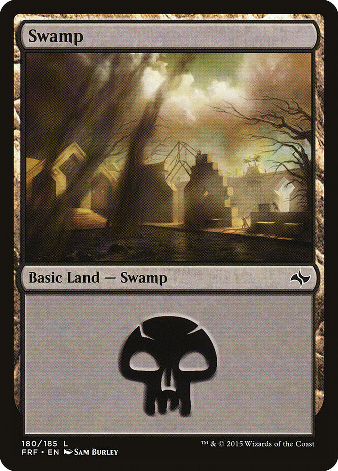 Swamp (180) [Fate Reforged] - Magic: The Gathering - Card Brawlers | Quebec | Canada |