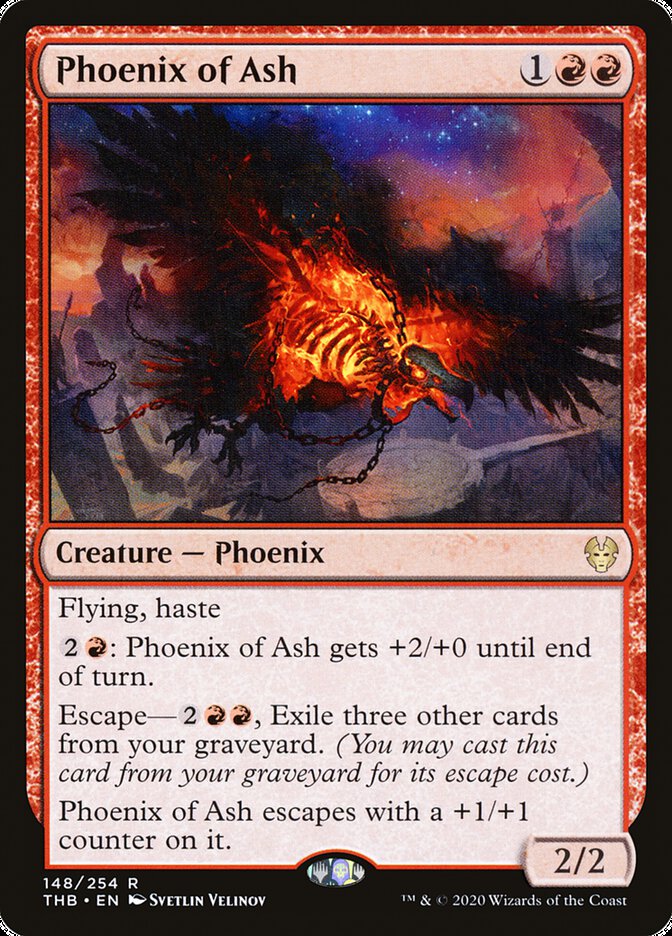 Phoenix of Ash [Theros Beyond Death] - Magic: The Gathering - Card Brawlers | Quebec | Canada |