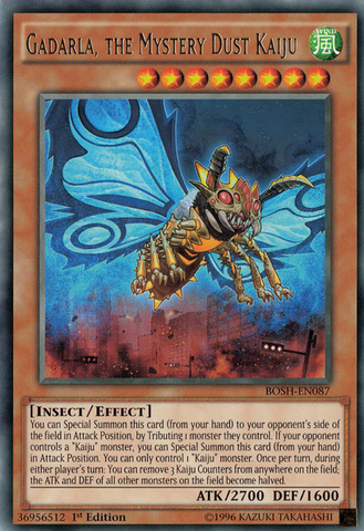 Gadarla, the Mystery Dust Kaiju [BOSH-EN087] Rare - Yu-Gi-Oh! - Card Brawlers | Quebec | Canada |