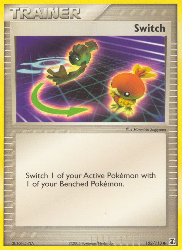 Switch (102/113) [EX: Delta Species] - Pokémon - Card Brawlers | Quebec | Canada |