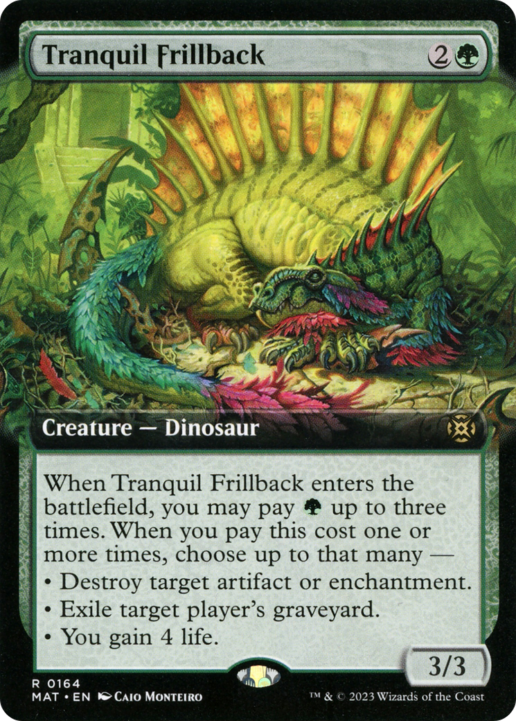 Tranquil Frillback (Extended Art) [March of the Machine: The Aftermath] - Magic: The Gathering - Card Brawlers | Quebec | Canada |