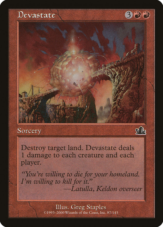 Devastate [Prophecy] - Magic: The Gathering - Card Brawlers | Quebec | Canada |