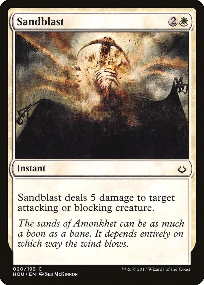 Sandblast [Hour of Devastation] - Magic: The Gathering - Card Brawlers | Quebec | Canada |