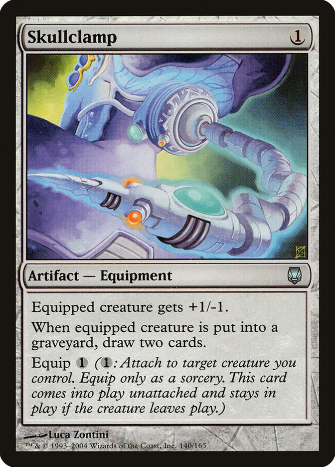 Skullclamp [Darksteel] - Magic: The Gathering - Card Brawlers | Quebec | Canada |