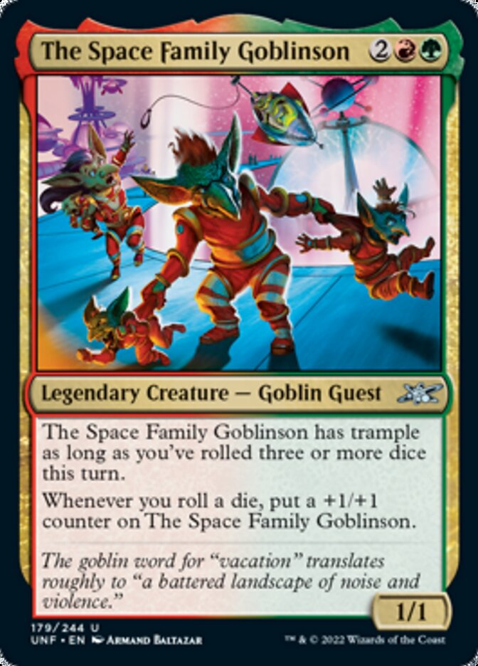 The Space Family Goblinson [Unfinity] - Magic: The Gathering - Card Brawlers | Quebec | Canada |