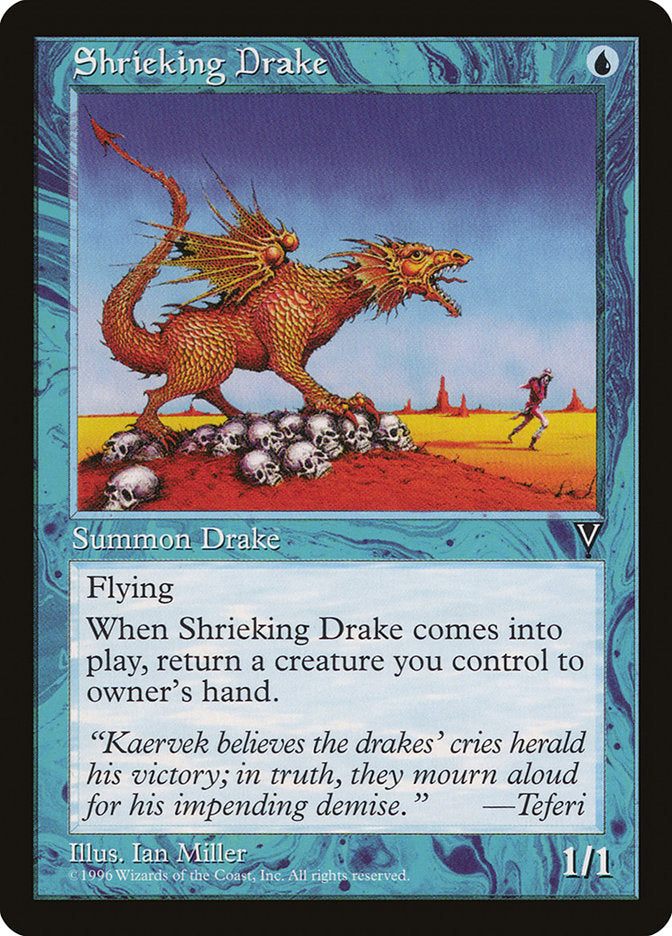 Shrieking Drake [Visions] - Magic: The Gathering - Card Brawlers | Quebec | Canada |