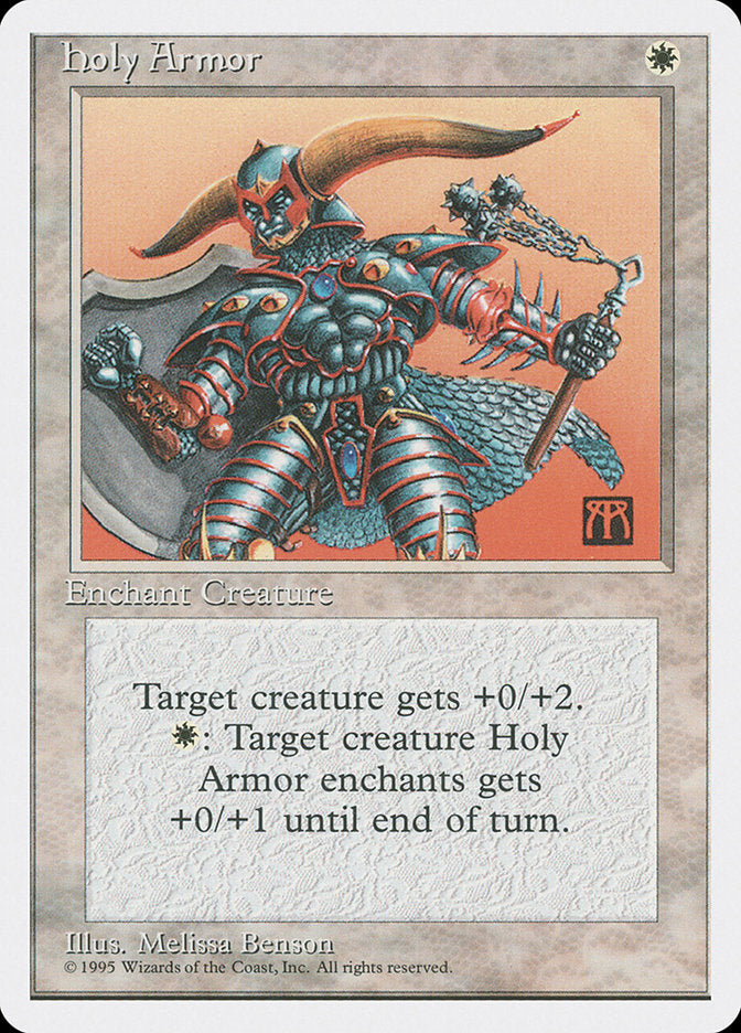 Holy Armor [Fourth Edition] - Magic: The Gathering - Card Brawlers | Quebec | Canada |