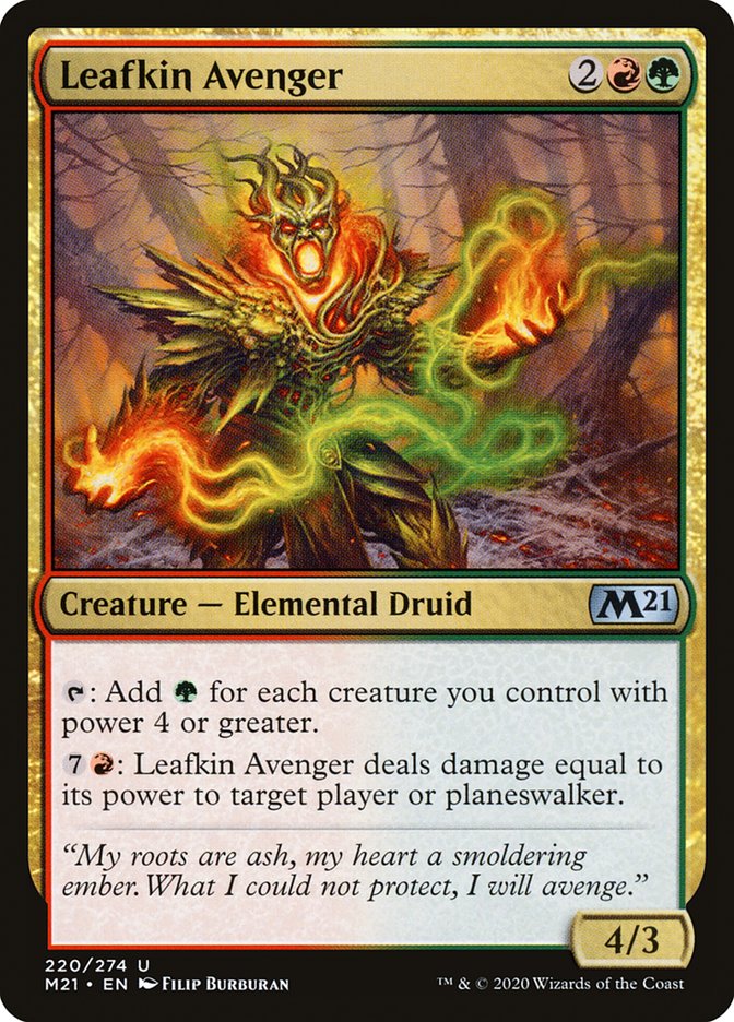 Leafkin Avenger [Core Set 2021] - Magic: The Gathering - Card Brawlers | Quebec | Canada |