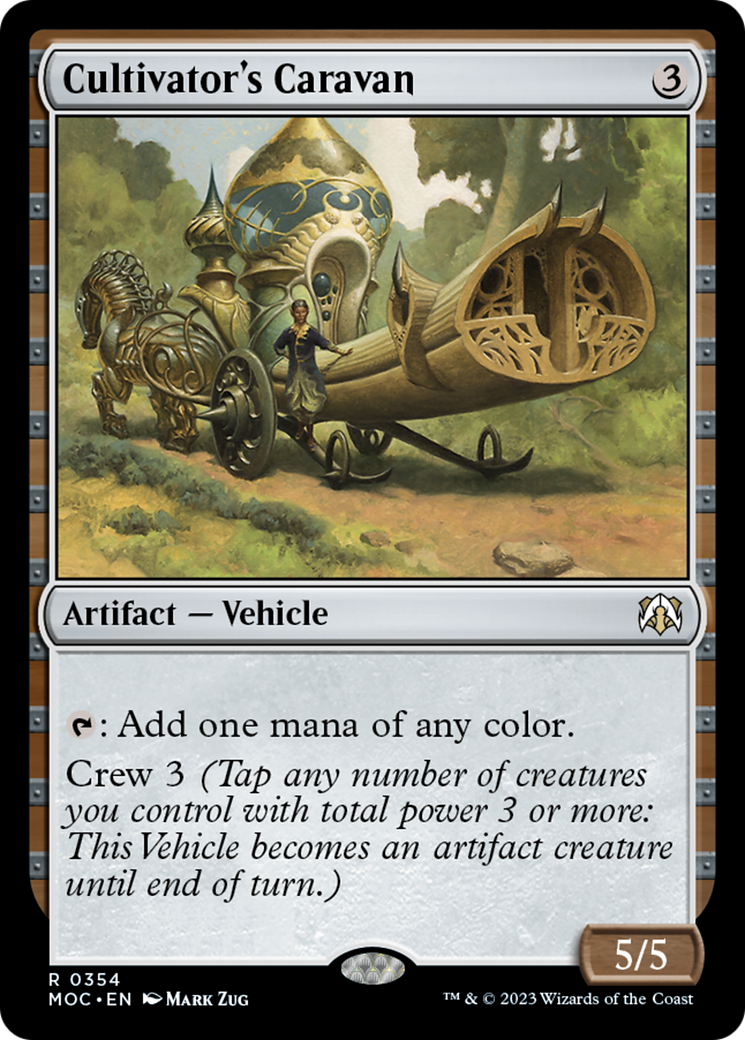 Cultivator's Caravan [March of the Machine Commander] - Magic: The Gathering - Card Brawlers | Quebec | Canada |