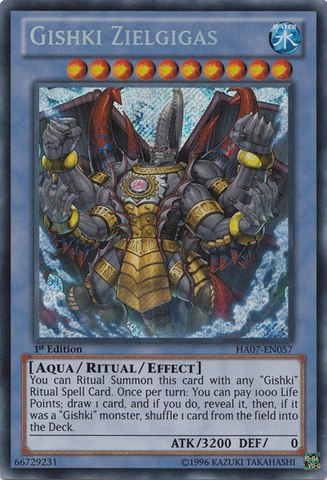 Gishki Zielgigas [HA07-EN057] Secret Rare - Yu-Gi-Oh! - Card Brawlers | Quebec | Canada |