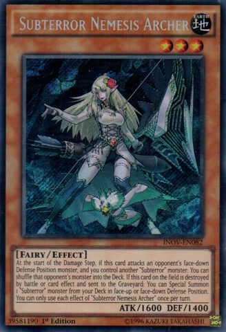 Subterror Nemesis Archer [INOV-EN082] Secret Rare - Yu-Gi-Oh! - Card Brawlers | Quebec | Canada |