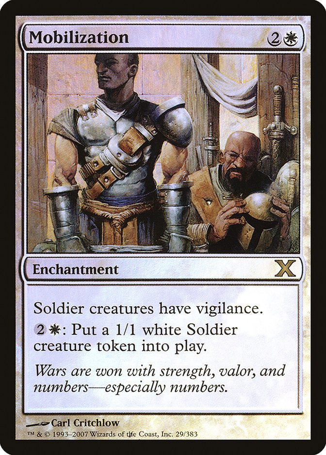 Mobilization (Premium Foil) [Tenth Edition] - Magic: The Gathering - Card Brawlers | Quebec | Canada |