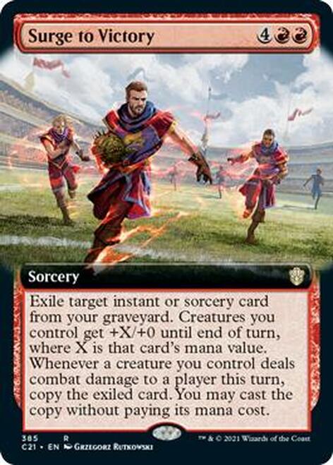 Surge to Victory (Extended Art) [Commander 2021] - Magic: The Gathering - Card Brawlers | Quebec | Canada |