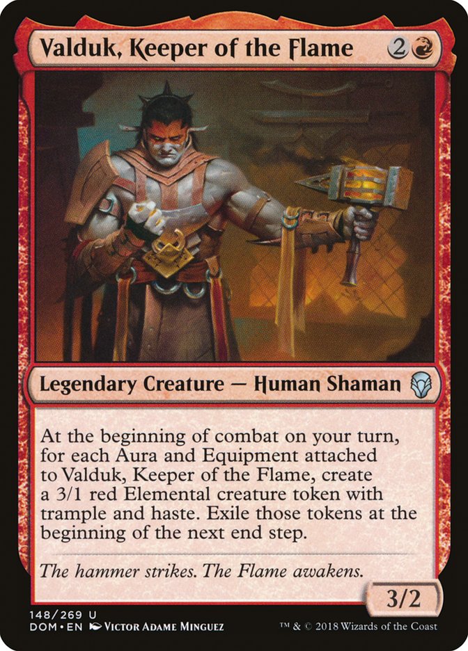 Valduk, Keeper of the Flame [Dominaria] - Magic: The Gathering - Card Brawlers | Quebec | Canada |