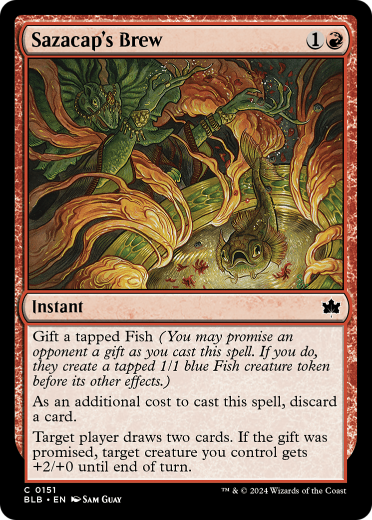 Sazacap's Brew [Bloomburrow] - Magic: The Gathering - Card Brawlers | Quebec | Canada |