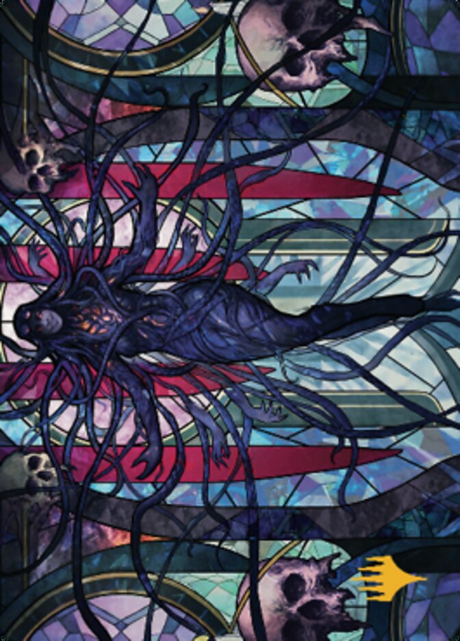 Braids, Arisen Nightmare Art Card 2 (Gold-Stamped Signature) [Dominaria United Art Series] - Magic: The Gathering - Card Brawlers | Quebec | Canada |