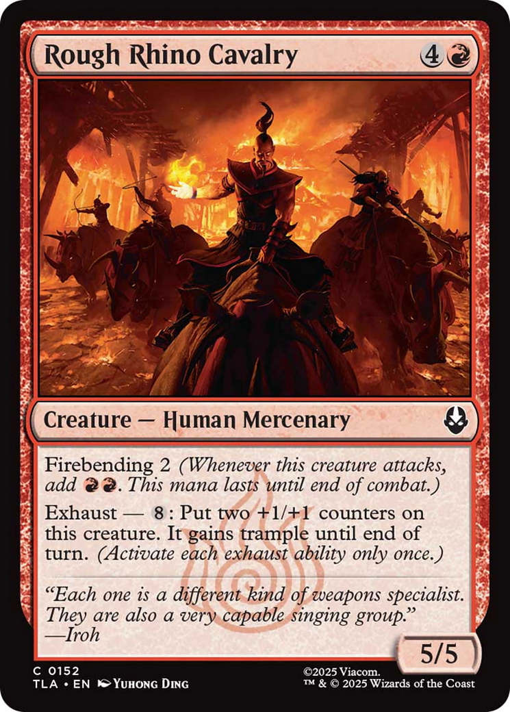 Rough Rhino Cavalry [Avatar: The Last Airbender] - Magic: The Gathering - Card Brawlers | Quebec | Canada |