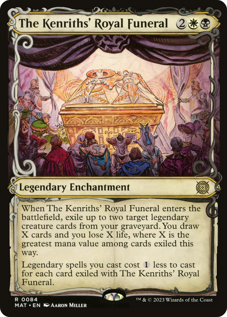 The Kenriths' Royal Funeral (Showcase) [March of the Machine: The Aftermath] - Magic: The Gathering - Card Brawlers | Quebec | Canada |