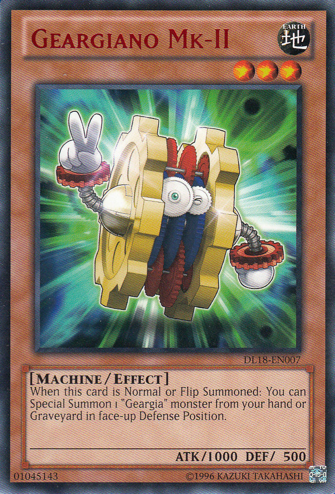 Geargiano Mk-II (Red) [DL18-EN007] Rare - Yu-Gi-Oh! - Card Brawlers | Quebec | Canada |
