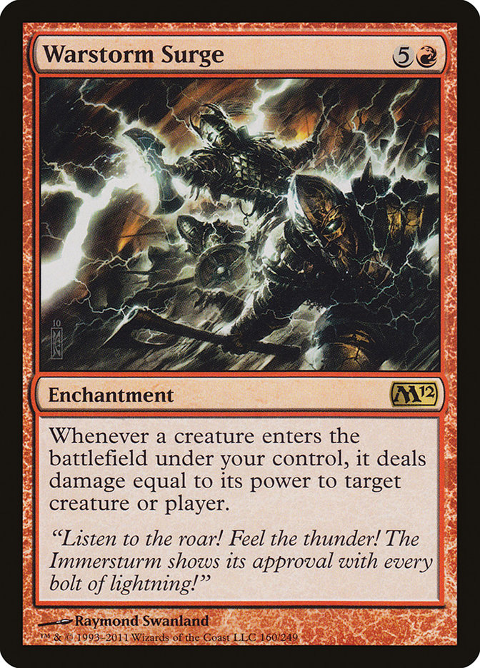 Warstorm Surge [Magic 2012] - Magic: The Gathering - Card Brawlers | Quebec | Canada |