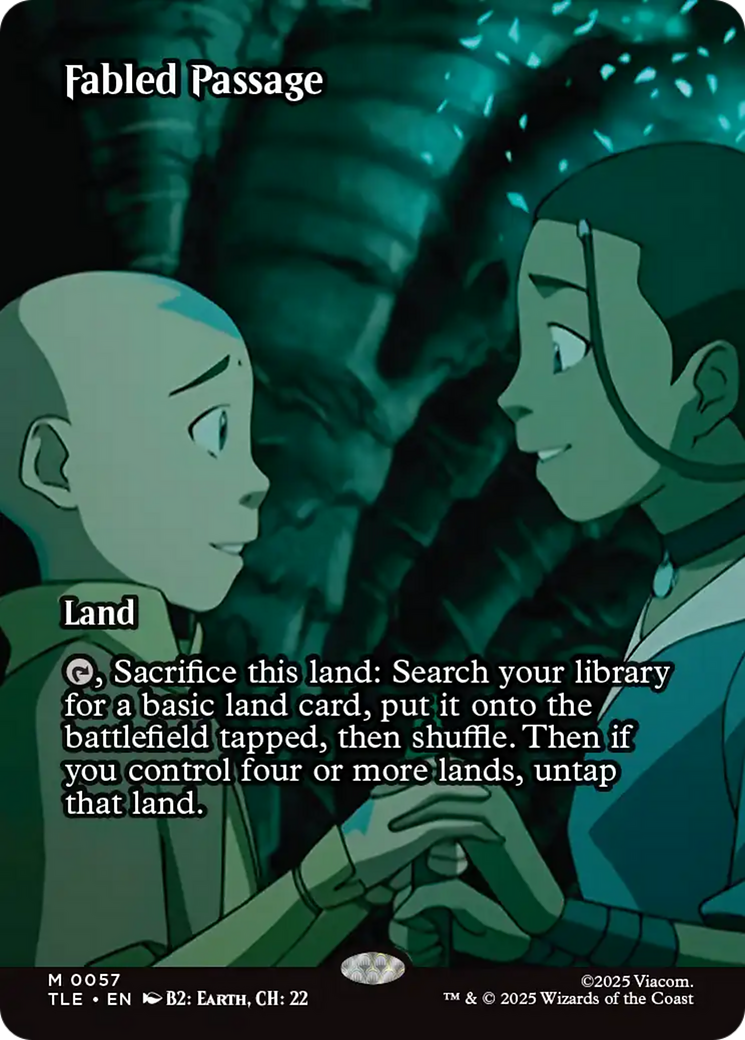 Fabled Passage (Borderless) [Avatar: The Last Airbender: Eternal-Legal] - Magic: The Gathering - Card Brawlers | Quebec | Canada |