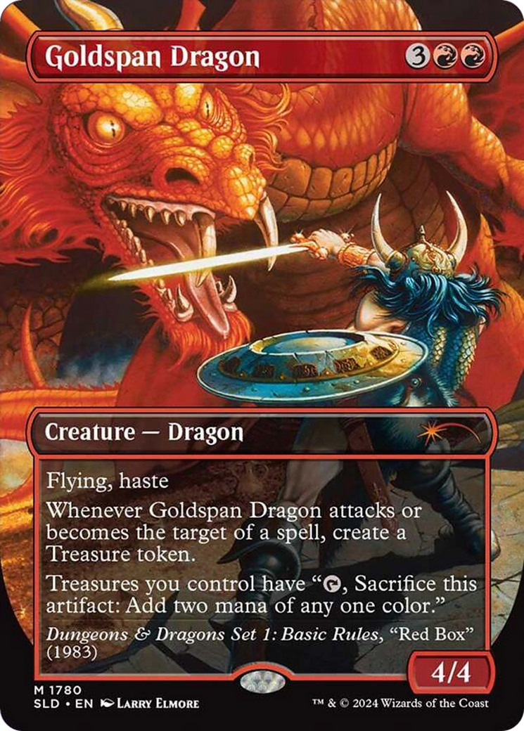 Goldspan Dragon (Rainbow Foil) [Secret Lair Drop Series] - Magic: The Gathering - Card Brawlers | Quebec | Canada |