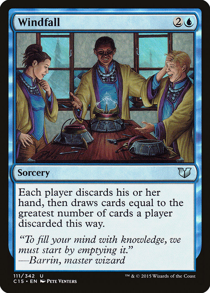 Windfall [Commander 2015] - Magic: The Gathering - Card Brawlers | Quebec | Canada |